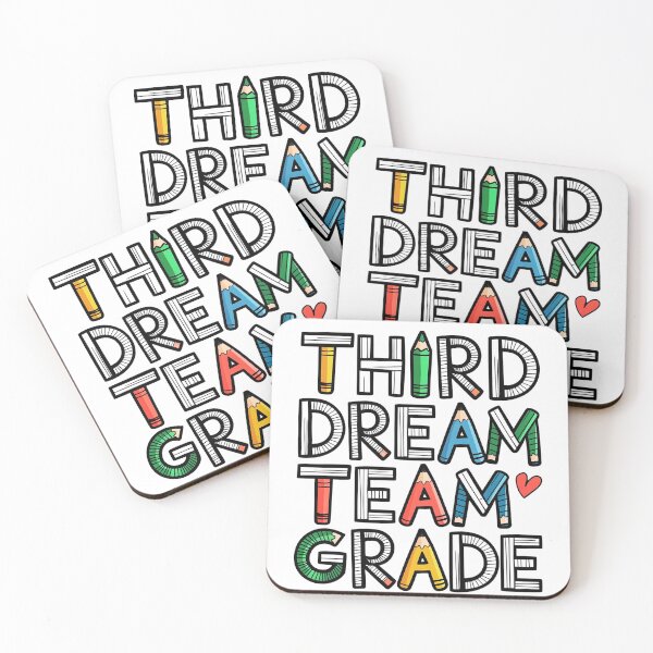 Item preview, Third Grade Dream Team Back To School 3rd Grade Teacher designed and sold by SlocifieShop.