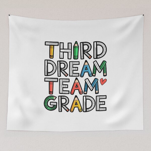 Item preview, Third Grade Dream Team Back To School 3rd Grade Teacher designed and sold by SlocifieShop.