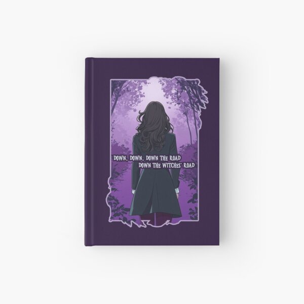 Vista previa del artículo con la obra «Agatha All Along - Por el camino de las brujas - Retrato en el bosque», diseñado y vendido por SotaVibes.