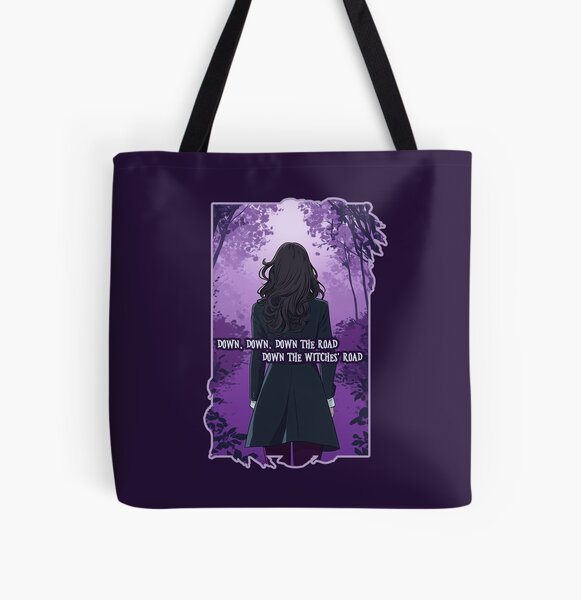 Item preview, Agatha All Along - Down the Witches' Road - Portrait Woods designed and sold by SotaVibes.