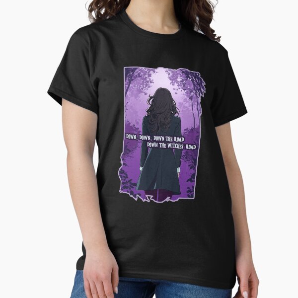 Item preview, Agatha All Along - Down the Witches' Road - Portrait Woods designed and sold by SotaVibes.