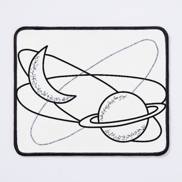 Item preview, To the moon and to saturn designed and sold by CoachAlainnee.Designs.