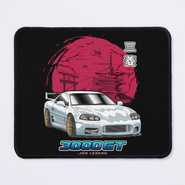Item preview, White Mitsubishi 3000GT Japanese Sun designed and sold by JDM Guyvit.