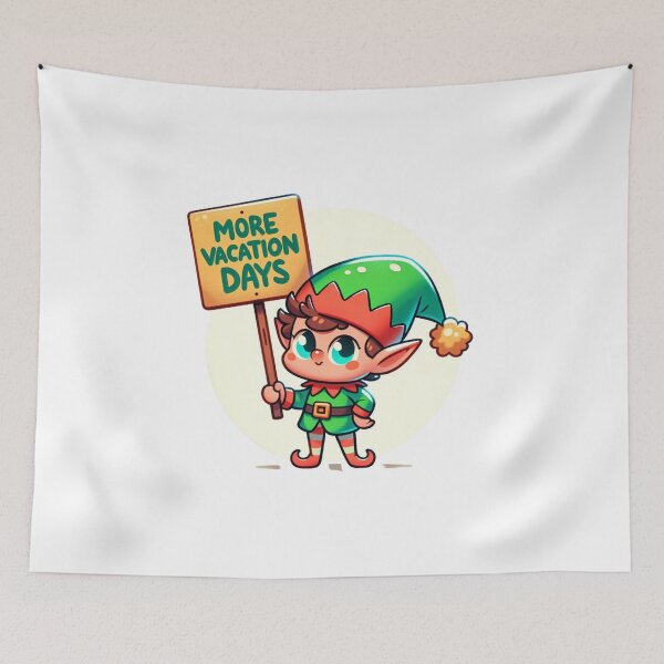 Item preview, Christmas Nurse shirt, Nurse Christmas gift, Festive Nurse Christmas Apparel, funny, humor, cute elves nurse, Protest More vacation days designed and sold by FunovativeWorks.