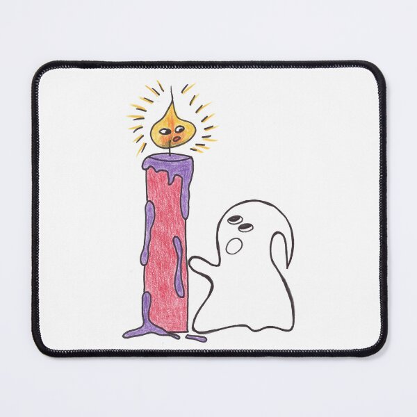 Item preview, Ghost with big Candle, Geist mit großer Kerze designed and sold by Anke‘s Bazaar.