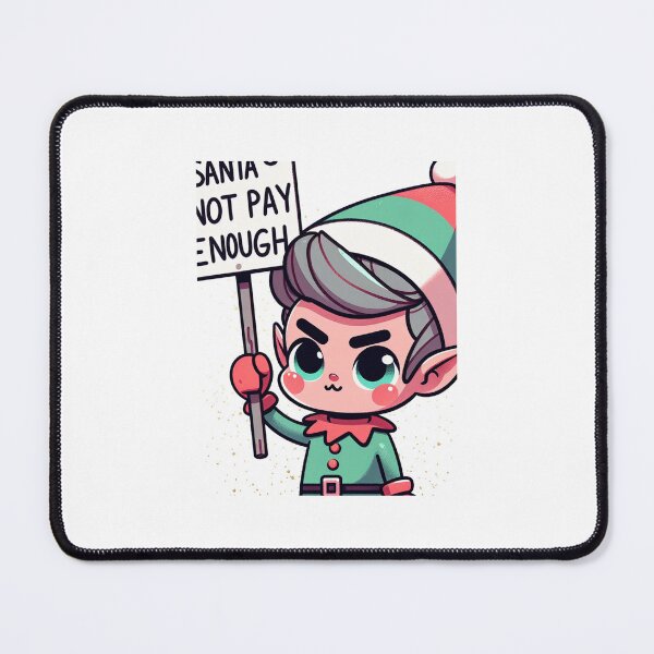 Item preview, Christmas Nurse shirt, Nurse Christmas gift, Festive Nurse Christmas Apparel, funny, humor, cute elves nurse, Protest Santa Does Not Pay  Enough designed and sold by FunovativeWorks.
