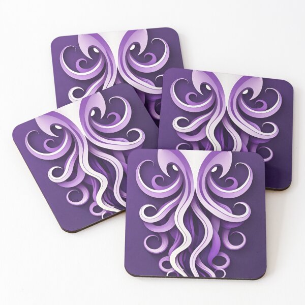 Item preview, Purple abyss octopus designed and sold by Sisyset.
