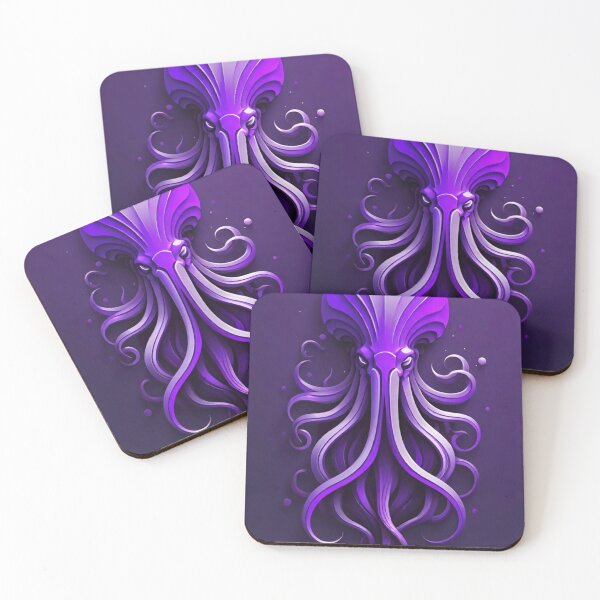 Item preview, Purple abyss octopus designed and sold by Sisyset.