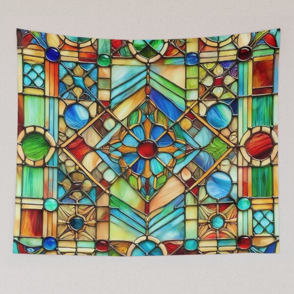 Item preview, Prismatic Mosaic Tile - Desert Jewel designed and sold by stevepmp.
