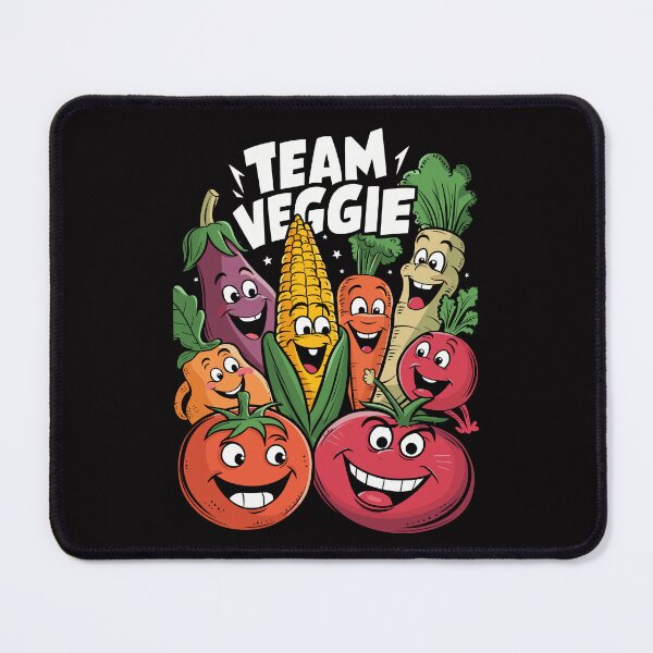 Item preview, Team Veggie, Cartoon Veggie Lover, and Gardening Fun designed and sold by GreenSlate.