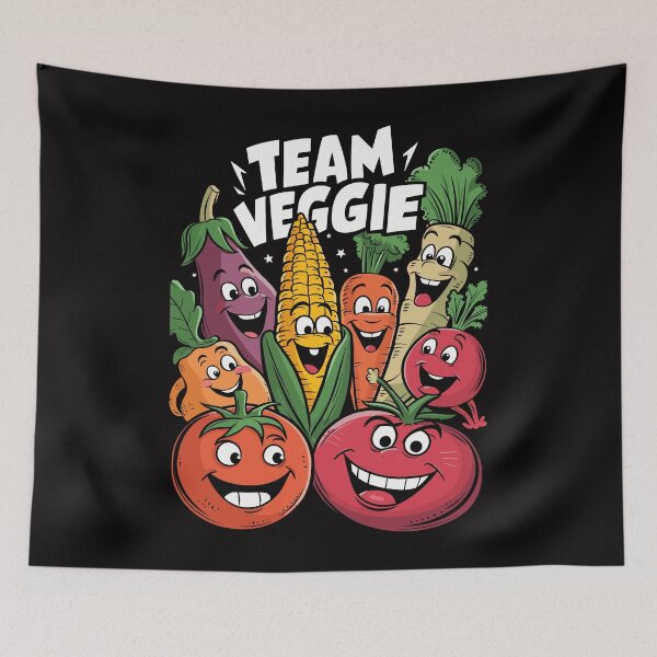 Item preview, Team Veggie, Cartoon Veggie Lover,  and Gardening Fun designed and sold by GreenSlate.