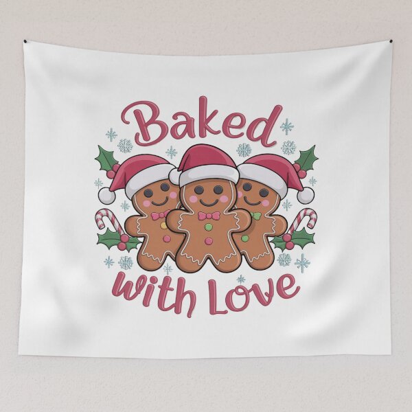 Item preview, Baked with Love designed and sold by CookiesMerch.