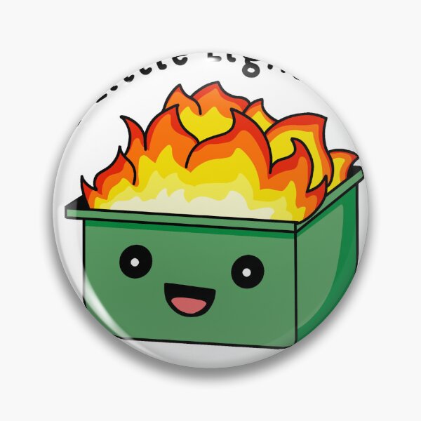 Item preview, This little light of mine dumpster fire designed and sold by CoachAlainnee.Designs.