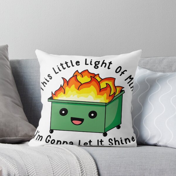 Item preview, This little light of mine dumpster fire designed and sold by CoachAlainnee.Designs.