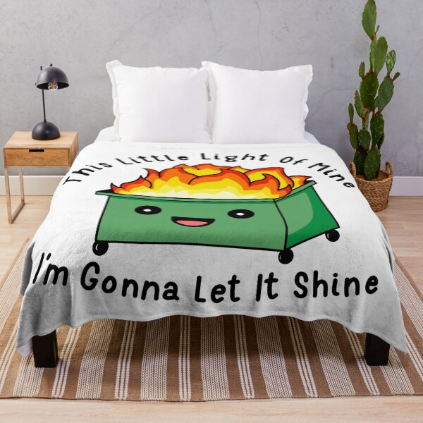 Item preview, This little light of mine dumpster fire designed and sold by CoachAlainnee.Designs.