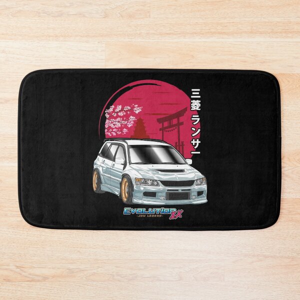 Item preview, White Mitsubishi Lancer Evo 9 Wagon Nippon designed and sold by JDM Guyvit.