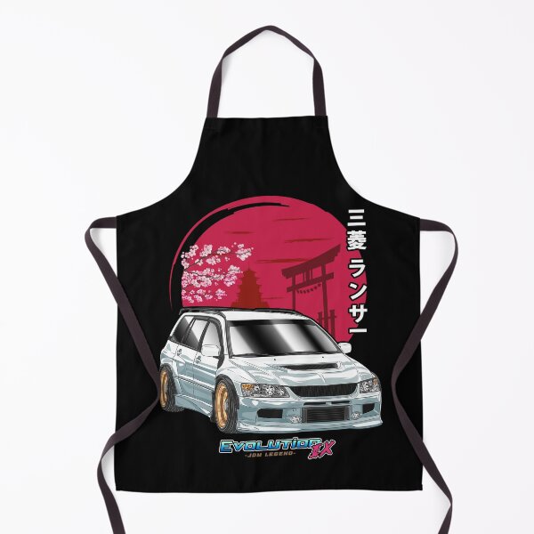 Item preview, White Mitsubishi Lancer Evo 9 Wagon Nippon designed and sold by JDM Guyvit.