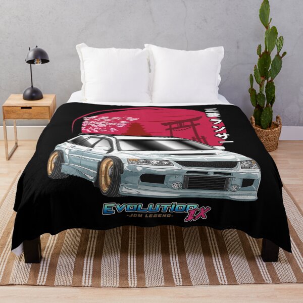 Item preview, White Mitsubishi Lancer Evo 9 Wagon Nippon designed and sold by JDM Guyvit.