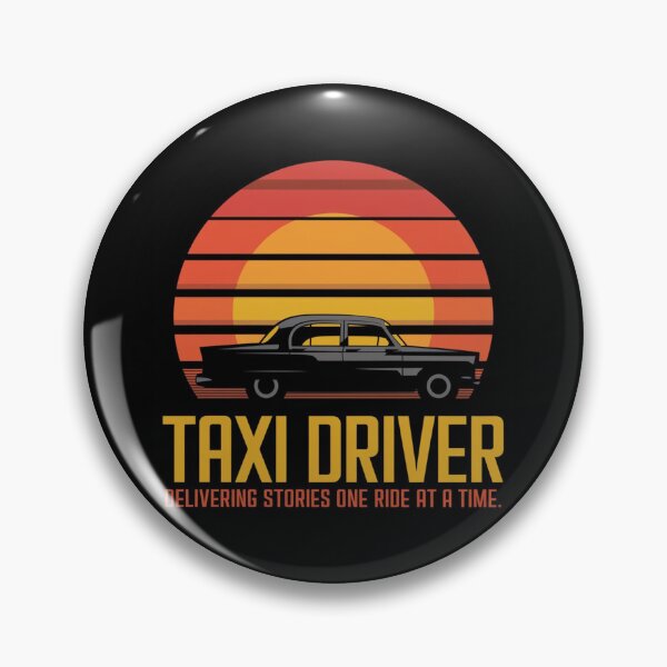 Item preview, Retro Taxi Driver Sunset designed and sold by Karimbi.