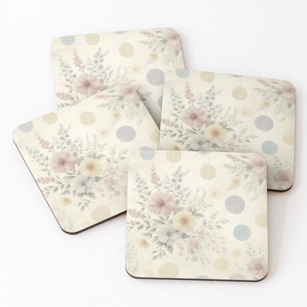 Item preview, Soft Pastel Floral Pattern designed and sold by JavisSRDesign.
