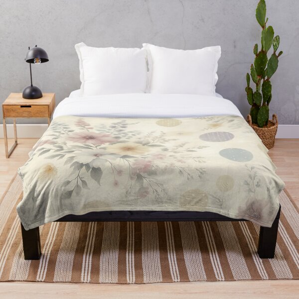 Aperçu de l'œuvre Motif floral pastel doux créée et vendue par JavisSRDesign.