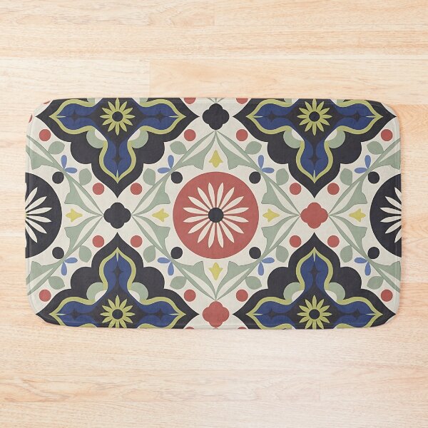Item preview, Geometric Romanian Embroidery with Floral Details designed and sold by Dshoppin.
