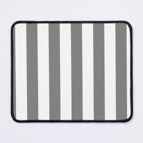 Item preview, Grey White Vertical Stripes Pattern designed and sold by PatternTitan.