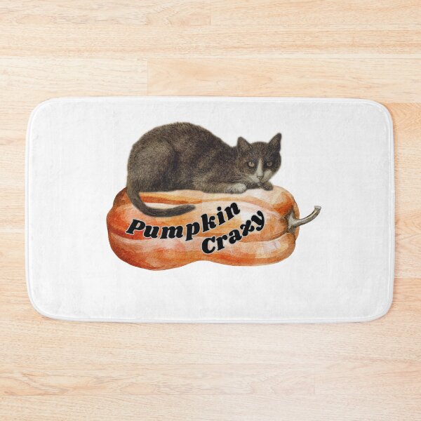 Item preview, Pumpkin Crazy Fall Gifts for Cat Lovers designed and sold by alczar.