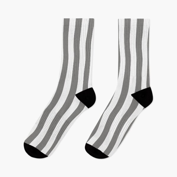 Item preview, Grey White Vertical Stripes Pattern designed and sold by PatternTitan.