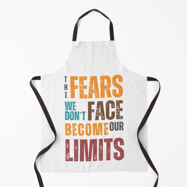 Item preview, The fears we don't face become our limits designed and sold by Sketch-Shack.