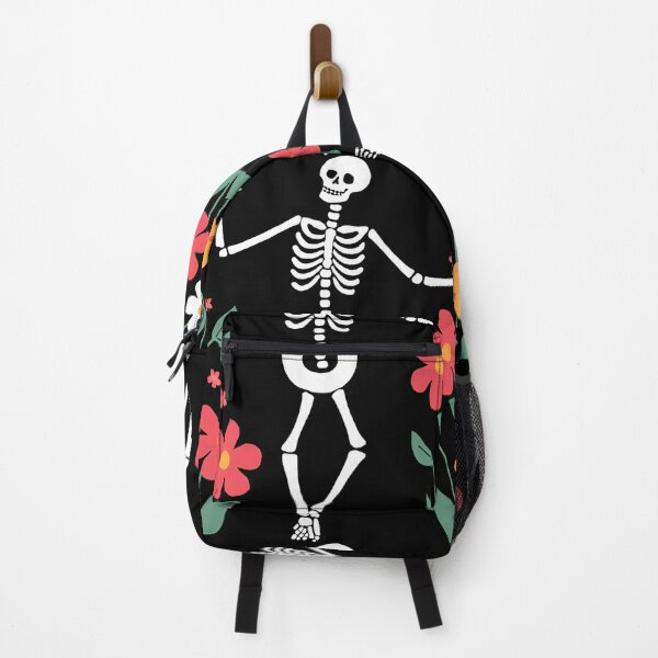 Item preview, Skeleton Dancing, Skeleton and Flowers designed and sold by DotisDreams.