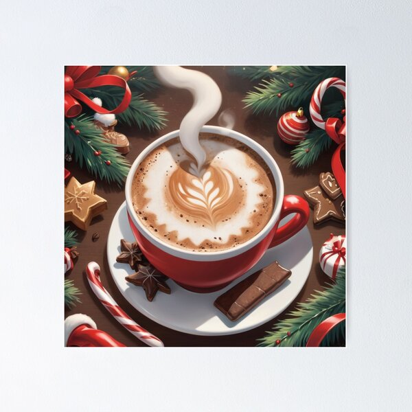 Christmas coffee ✨ Poster