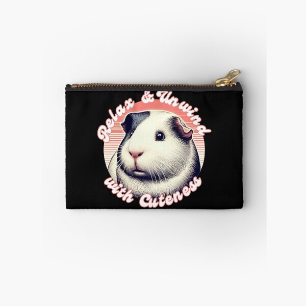 Item preview, Relax & Unwind with Cuteness Retro Guinea Pig – Vintage Cavy Lover Design designed and sold by mARTaCreation.