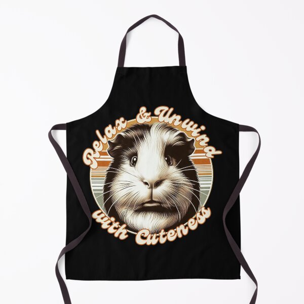 Item preview, Relax & Unwind with Cuteness Retro Guinea Pig – Vintage Cavy Lover Design designed and sold by mARTaCreation.