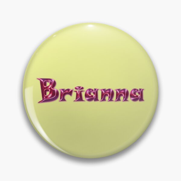 Item preview, Brianna Name Design - Pink Satin Lettering :) designed and sold by Myriel-Myriel.