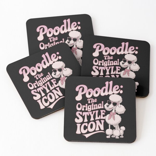Item preview, Cute Design for Poodle Owners: The Original Style Icon designed and sold by Davideus.