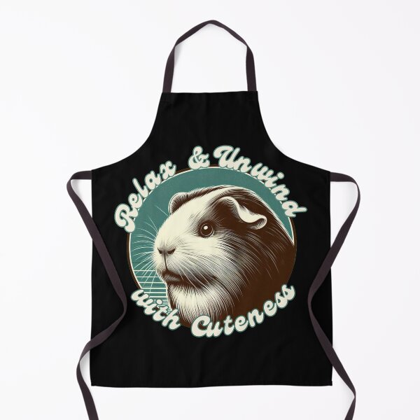 Item preview, Relax & Unwind with Cuteness Retro Guinea Pig – Vintage Cavy Lover Design designed and sold by mARTaCreation.