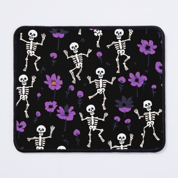 Item preview, Skeletons Dancing, Skeletons and Flowers designed and sold by DotisDreams.