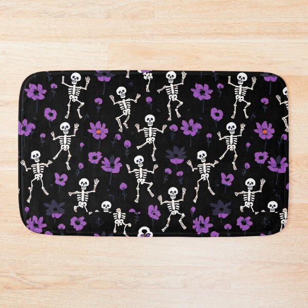 Item preview, Skeletons Dancing, Skeletons and Flowers designed and sold by DotisDreams.