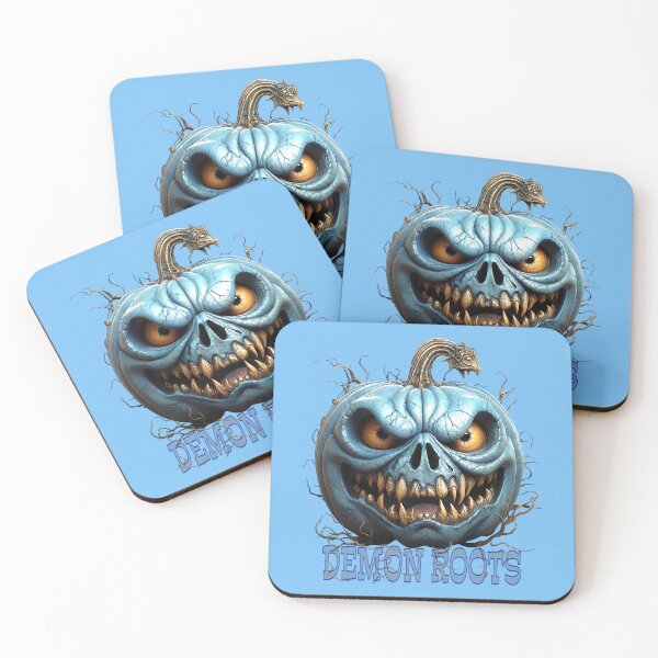 Item preview, Demon roots, a blue scary pumpkin with sharpe teeth designed and sold by LoneAngel.