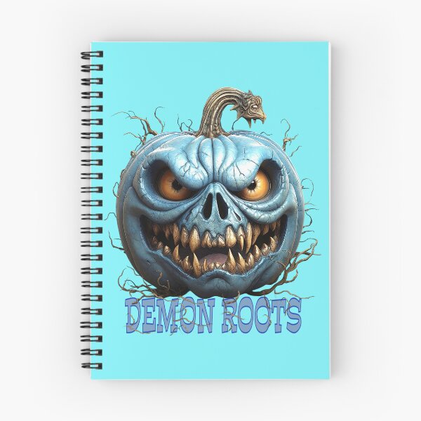 Item preview, Demon roots, a blue scary pumpkin with sharpe teeth designed and sold by LoneAngel.