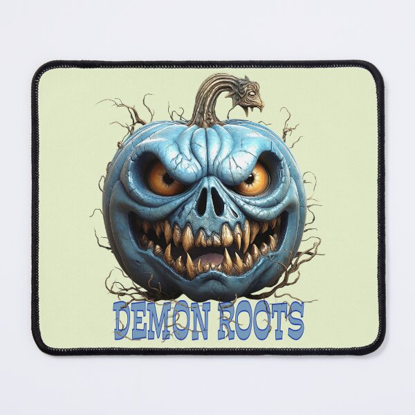 Item preview, Demon roots, a blue scary pumpkin with sharpe teeth designed and sold by LoneAngel.