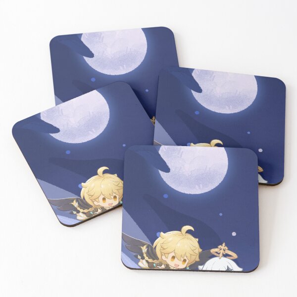 Item preview, Chibi Aether, Genshin Impact Starlight Reverie  designed and sold by Astral Drop.