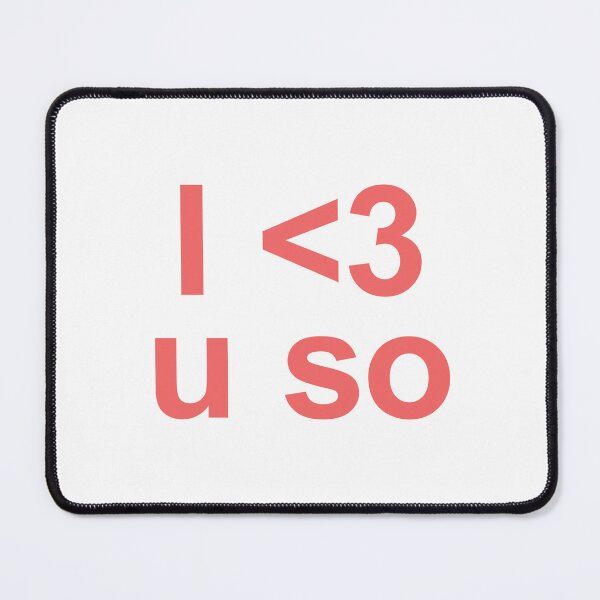Item preview, I love you so - Red designed and sold by Daikon.