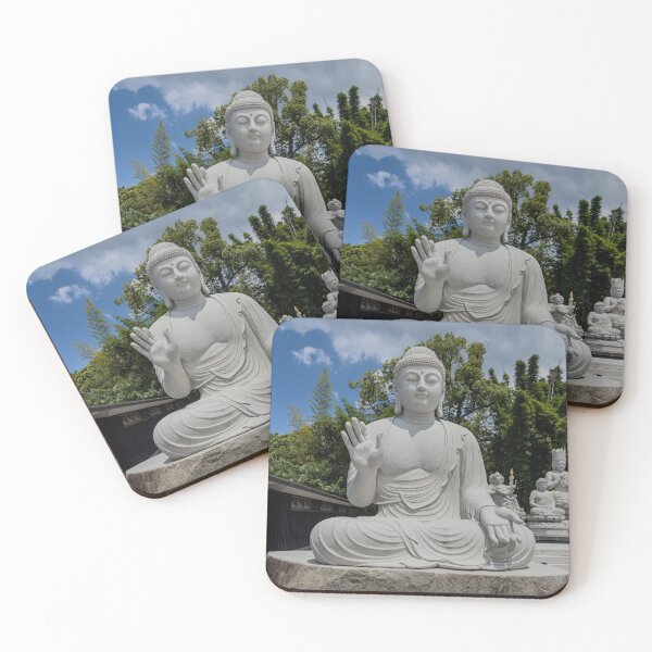 Item preview, Seated Buddha, Palms Raised. designed and sold by Japaholic.