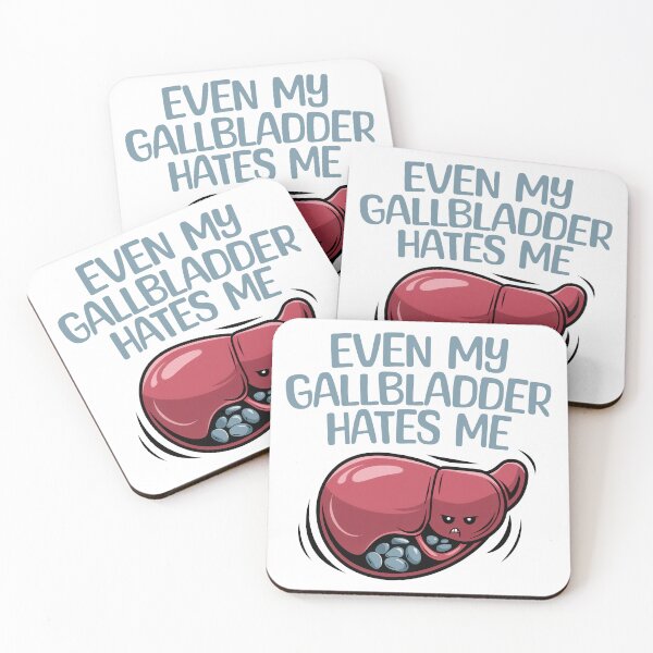 Item preview, Even My Gallbladder Hates Me designed and sold by Angry Swan Designs.