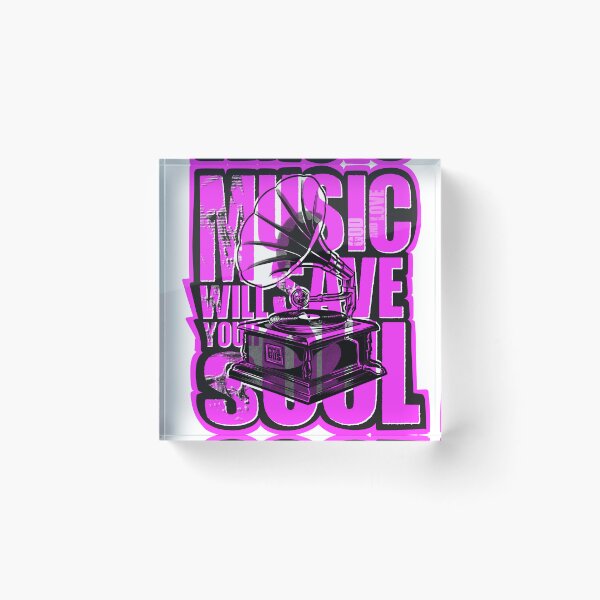 Item preview, Music Will Save Your Soul designed and sold by phycogus.