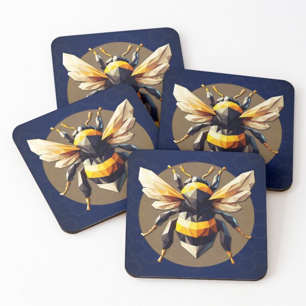 Item preview, Abeja geométrica designed and sold by RexusArt.