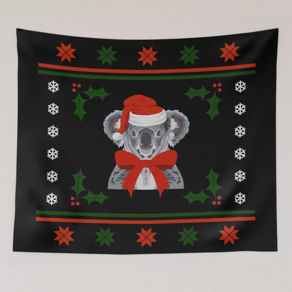 Item preview, Ugly Christmas Sweater - Koala designed and sold by GeoCreate.