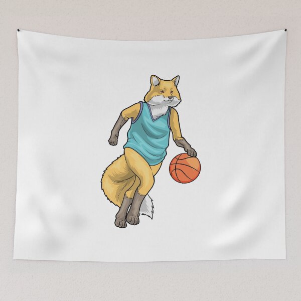 Item preview, Fox Basketball player Basketball designed and sold by Snabdesign84.